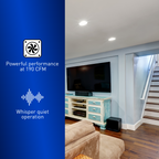 PANASONIC FV-20VQ3 High Volume Fan, 190 CFM
