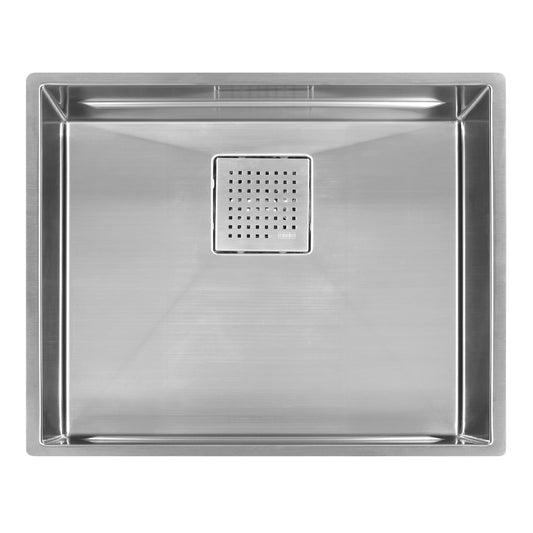 FRANKE PKX11021 Peak 23-in. x 18-in. 16 Gauge Stainless Steel Undermount Single Bowl Kitchen Sink - PKX11021 In Diamond