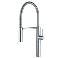 FRANKE PES-SPX-304 Pescara 22-inch Single Handle Semi-Pro Kitchen Faucet with Magnetic Sprayer Dock in Stainless Steel In Stainless Steel