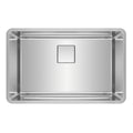 FRANKE PTX110-28 Pescara 29.5-in. x 18.5-in. 18 Gauge Stainless Steel Undermount Single Bowl Kitchen Sink - PTX110-28 In Pearl