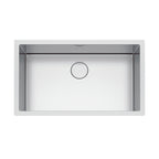 FRANKE PS2X110-30-12 Professional 2.0 32.5-in. x 19.5-in. x 12.0-in. 16 Gauge Stainless Steel Undermount Single Bowl Kitchen Sink -PS2X110-30-12 In Diamond