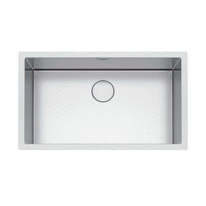FRANKE PS2X110-30-12 Professional 2.0 32.5-in. x 19.5-in. x 12.0-in. 16 Gauge Stainless Steel Undermount Single Bowl Kitchen Sink -PS2X110-30-12 In Diamond