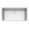 FRANKE PS2X110-33 Professional 2.0 35.5-in. x 19.5-in. 16 Gauge Stainless Steel Undermount Single Bowl Kitchen Sink -PS2X110-33 In Diamond