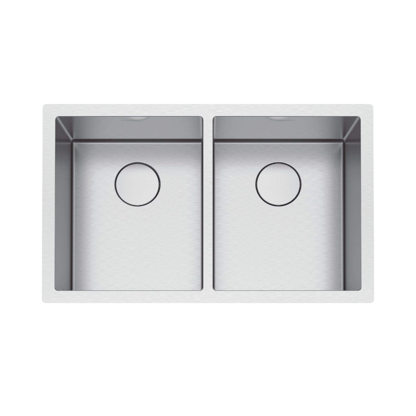 FRANKE PS2X120-14-14 Professional 2.0 31.5-in. x 19.5-in. 16 Gauge Stainless Steel Undermount Double Bowl Kitchen Sink - PS2X120-14-14 In Diamond