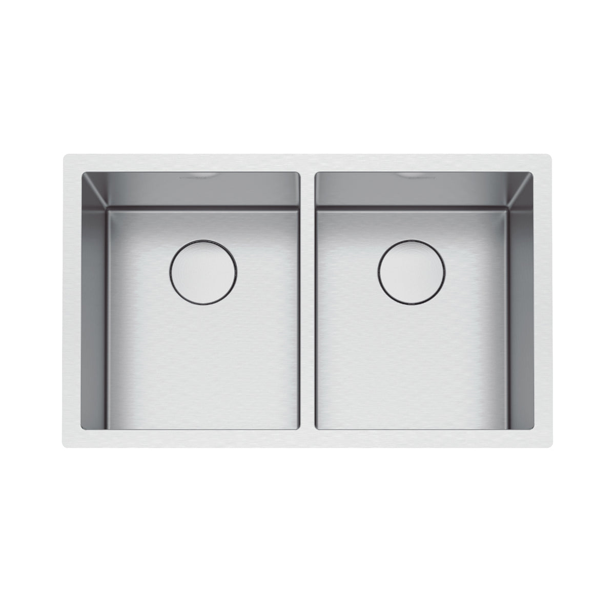 FRANKE PS2X120-14-14 Professional 2.0 31.5-in. x 19.5-in. 16 Gauge Stainless Steel Undermount Double Bowl Kitchen Sink - PS2X120-14-14 In Diamond