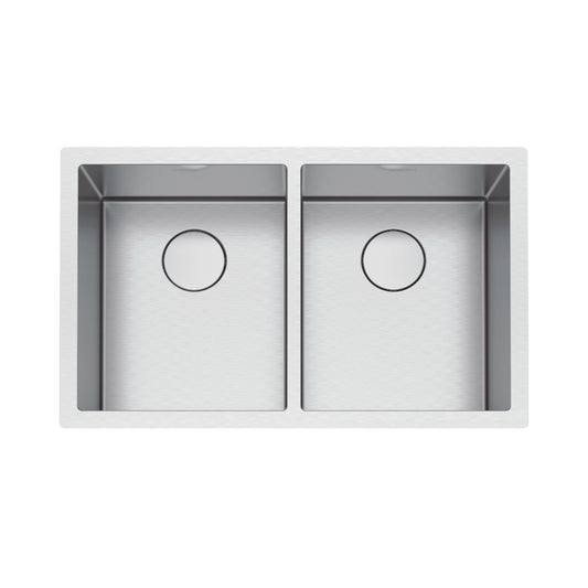 FRANKE PS2X120-14-14 Professional 2.0 31.5-in. x 19.5-in. 16 Gauge Stainless Steel Undermount Double Bowl Kitchen Sink - PS2X120-14-14 In Diamond