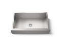 KOHLER K-RH20910-NA Lyric 34" Undermount Single-Bowl Farmhouse Kitchen Sink - Stainless Steel