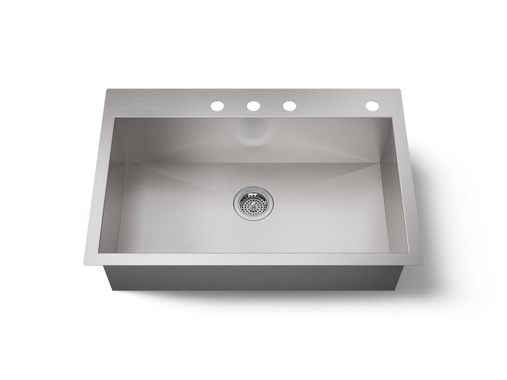 KOHLER K-RH20912-NA Lyric 32" Undermount Single-Bowl Kitchen Sink - Stainless Steel