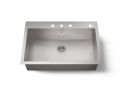 KOHLER K-RH20912-NA Lyric 32" undermount single-bowl kitchen sink - Stainless Steel