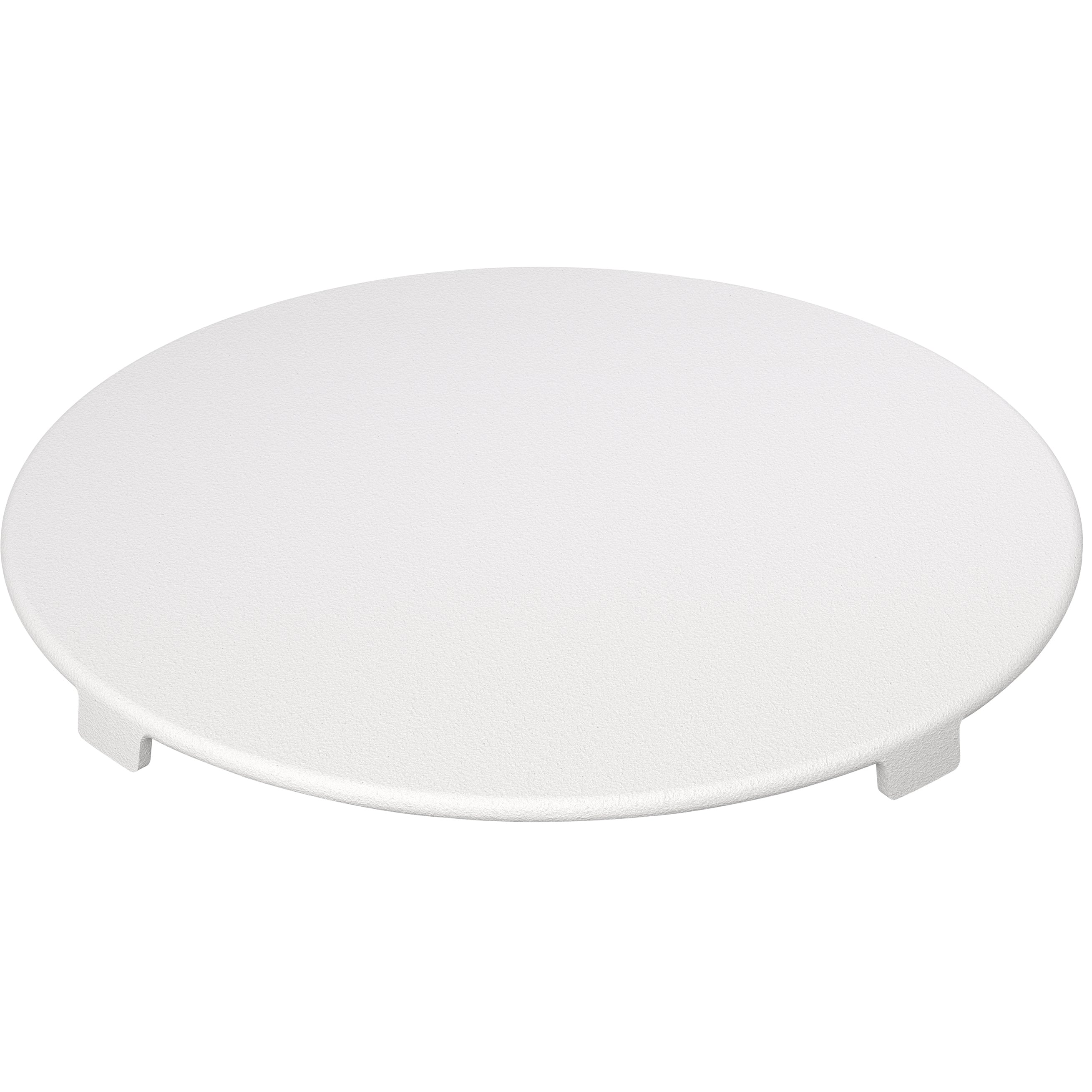 FRANKE RNDCVR-PWT Round Colorline Drain Cover in Polar White