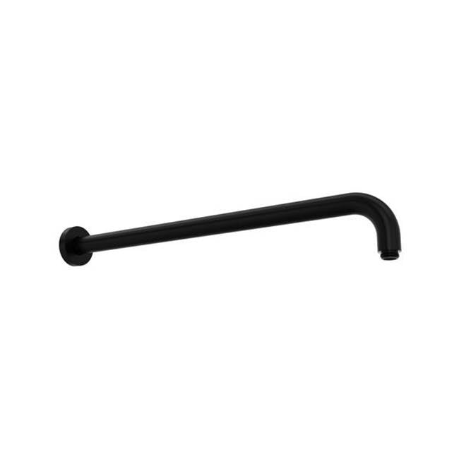 ROHL 200127SAMB 20" Reach Wall Mount Shower Arm In Matte Black