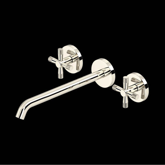 ROHL TAM06W3XMPN Amahle Wall Mount Tub Filler Trim With C-Spout In Polished Nickel