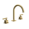 ROHL AP08D3LMAG Apothecary Widespread Lavatory Faucet With C-Spout In Antique Gold