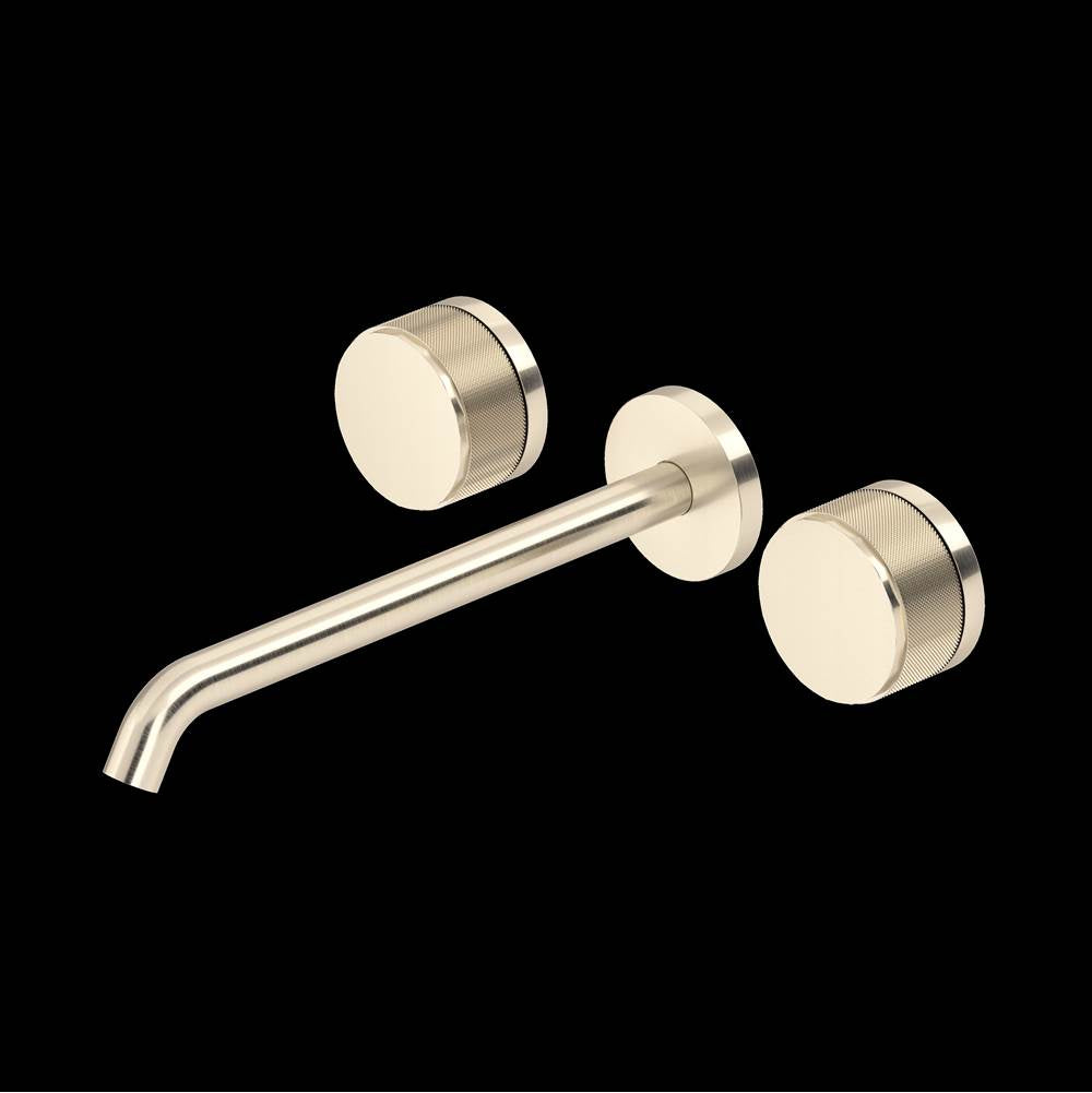 ROHL TAM06W3IWSTN Amahle Wall Mount Tub Filler Trim With C-Spout In Satin Nickel
