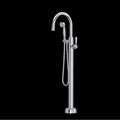 ROHL TTD06HF1LMAPC Traditional Single Hole Floor Mount Tub Filler Trim In Polished Chrome