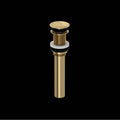 ROHL 5445AG Push Drain Without Overflow In Antique Gold