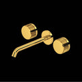 ROHL TAM08W3IWULB Amahle Wall Mount Lavatory Faucet Trim In Unlacquered Brass