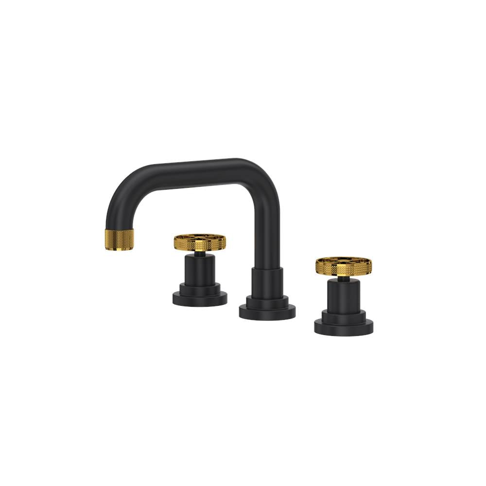 ROHL A3318IWMBU-2 Campo Widespread Lavatory Faucet In MBU
