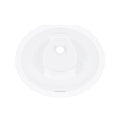 ROHL ERUB1916OVWH Eirene 19" x 16" Undermount Oval Lavatory Sink In White (WH)
