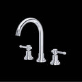 ROHL CP08D3ILAPC Campo Widespread Lavatory Faucet With C-Spout In Polished Chrome