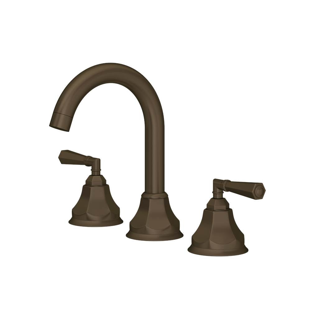 ROHL PN08D3LMTCB Palladian Widespread Lavatory Faucet With C-Spout In Tuscan Brass