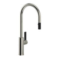 ROHL TR55D1LBPN Tuario Pull-Down Kitchen Faucet With C-Spout In Polished Nickel