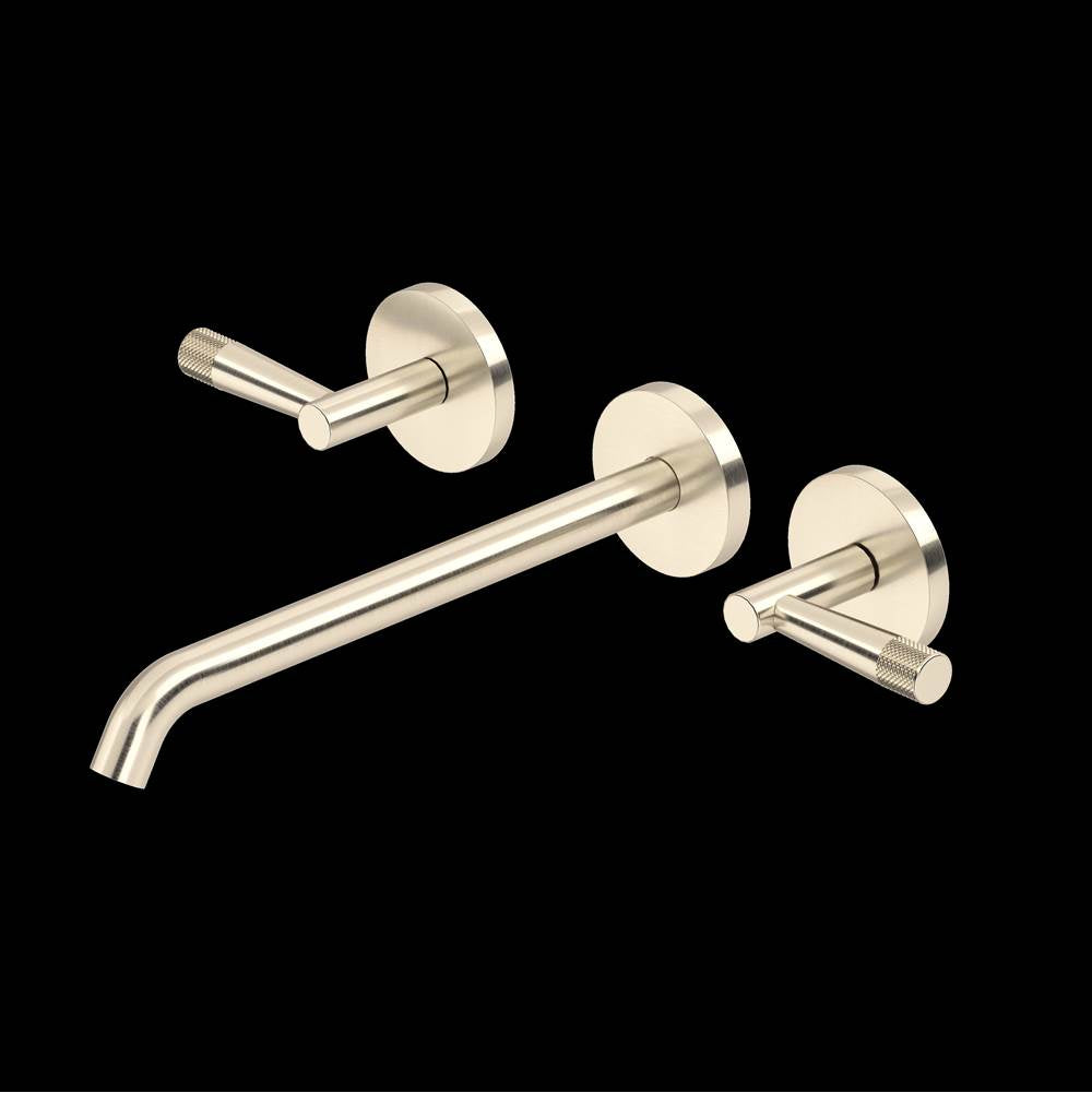ROHL TAM06W3LMSTN Amahle Wall Mount Tub Filler Trim With C-Spout In Satin Nickel