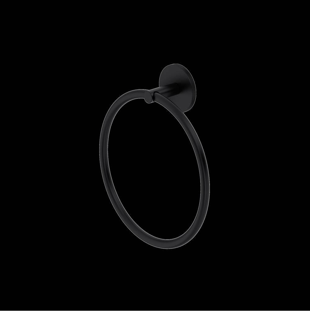 ROHL AM25WTRMB Amahle Towel Ring In Matte Black