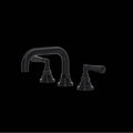 ROHL SG09D3LMMB San Giovanni Widespread Lavatory Faucet With U-Spout In Matte Black