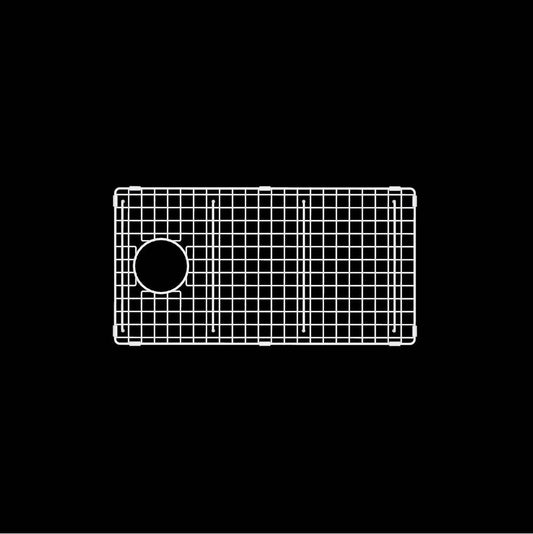 ROHL WSGALUM3019WSWH Wire Sink Grid for ALUM3016WS Kitchen Sink In White (WH)