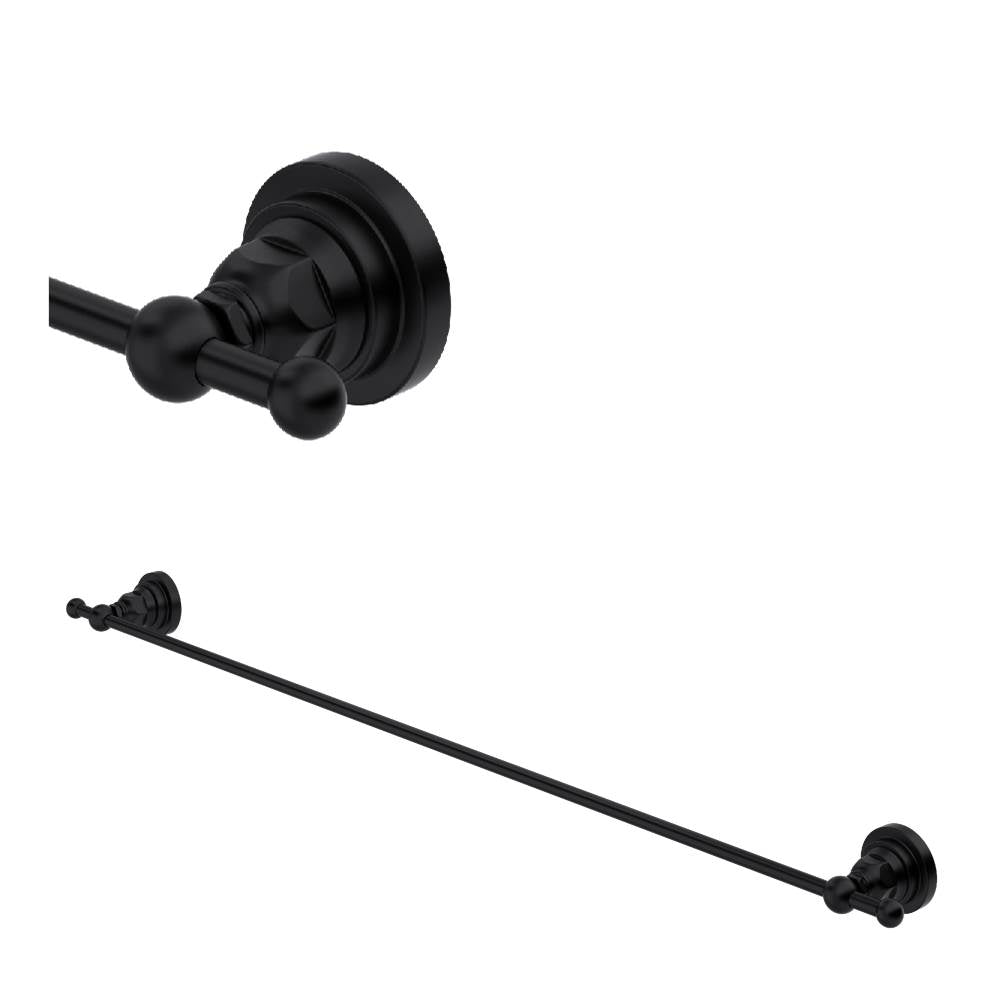 ROHL A1489LIMB San Giovanni 30" Towel Bar In Matte Black