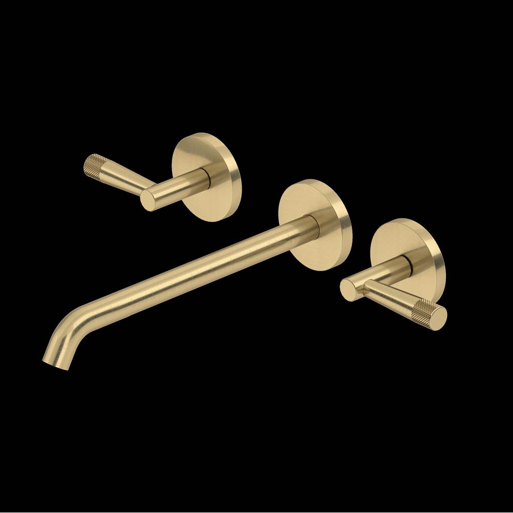 ROHL TAM06W3LMAG Amahle Wall Mount Tub Filler Trim With C-Spout In Antique Gold