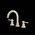 ROHL CP08D3ILPN Campo Widespread Lavatory Faucet With C-Spout In Polished Nickel