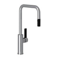ROHL TR56D1LBAPC Tuario Pull-Down Kitchen Faucet With U-Spout In Polished Chrome