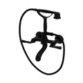 ROHL A1901LMMB Palladian Exposed Wall Mount Tub Filler In Matte Black