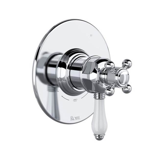 ROHL TTD45W1LPAPC 1/2" Therm & Pressure Balance Trim with 5 Functions (Shared) In Polished Chrome