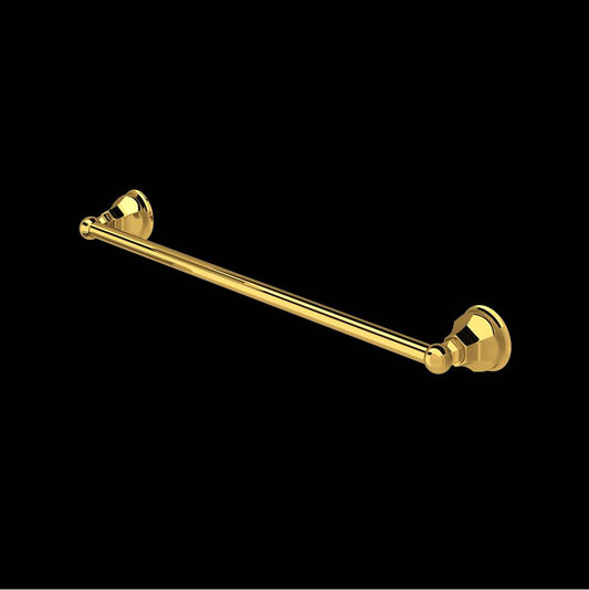 ROHL A6886/24ULB Palladian 24" Towel Bar In Unlacquered Brass