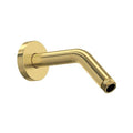 ROHL 70227SASUB 7" Reach Wall Mount Shower Arm In Satin Unlacquered Brass