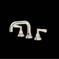 ROHL SG09D3LMPN San Giovanni Widespread Lavatory Faucet With U-Spout In Polished Nickel