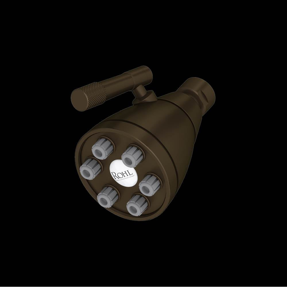 ROHL MB0190TCB 3" Multi-Function Showerhead In Tuscan Brass