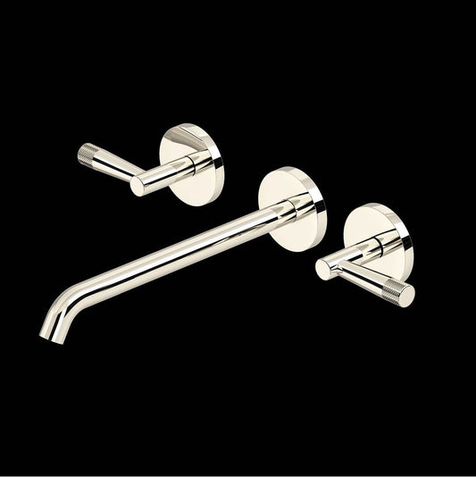 ROHL TAM06W3LMPN Amahle Wall Mount Tub Filler Trim With C-Spout In Polished Nickel