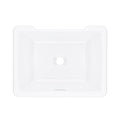 ROHL ERUB2015RTWH Eirene 20" x 15" Undermount Rectangular Lavatory Sink In White (WH)