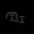 ROHL SG09D3XMMB San Giovanni Widespread Lavatory Faucet With U-Spout In Matte Black
