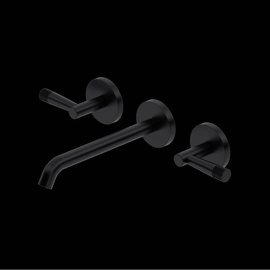 ROHL TAM08W3LMMB Amahle Wall Mount Lavatory Faucet Trim In Matte Black