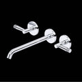ROHL TAM06W3LMAPC Amahle Wall Mount Tub Filler Trim With C-Spout In Polished Chrome