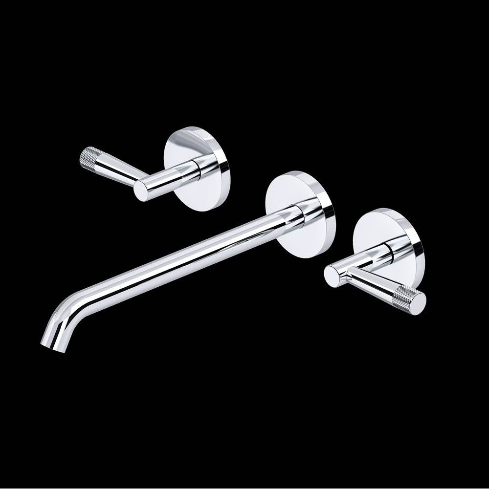 ROHL TAM06W3LMAPC Amahle Wall Mount Tub Filler Trim With C-Spout In Polished Chrome