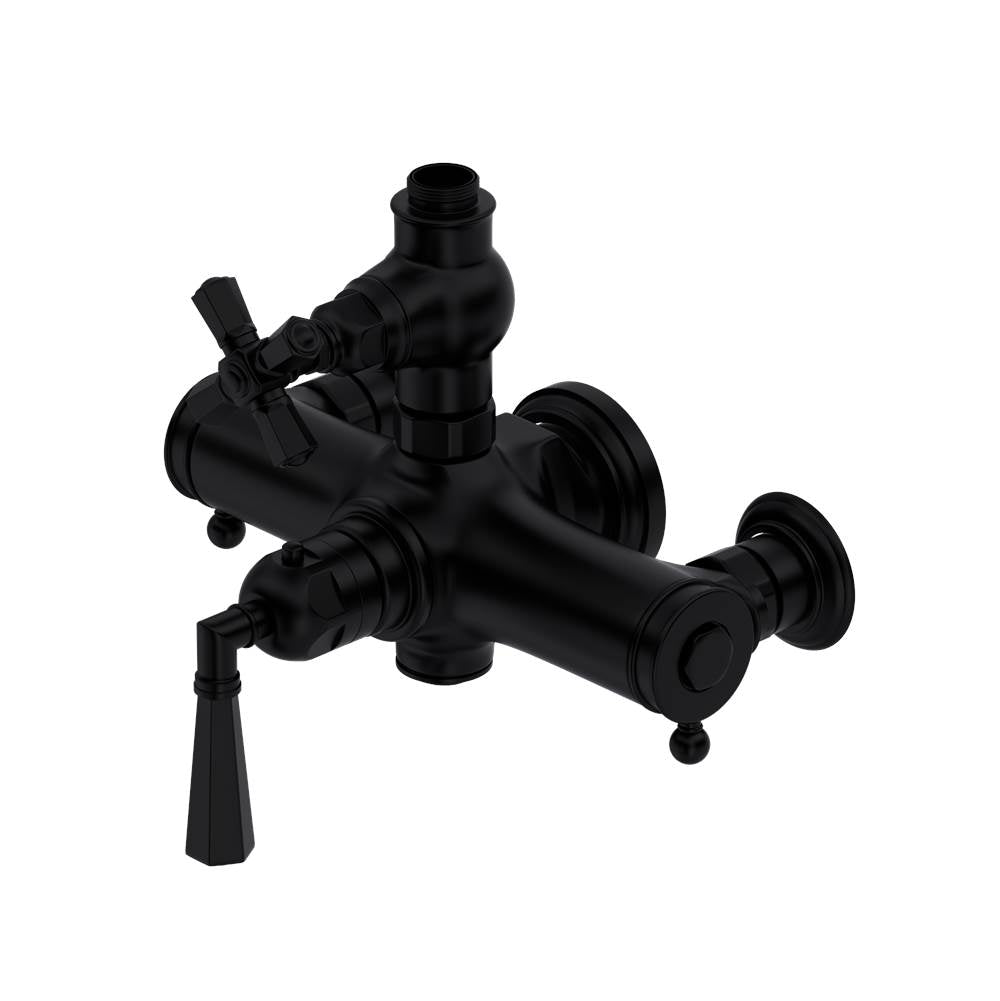 ROHL A4817XMMB Palladian Exposed Therm Valve With Volume and Temperature Control In Matte Black