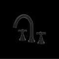 ROHL A2328XMMB-2 San Giovanni Widespread Lavatory Faucet In Matte Black