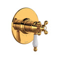 ROHL TAC47W1OPIB Arcana 1/2" Therm & Pressure Balance Trim with 3 Functions (No Share) In Italian Brass
