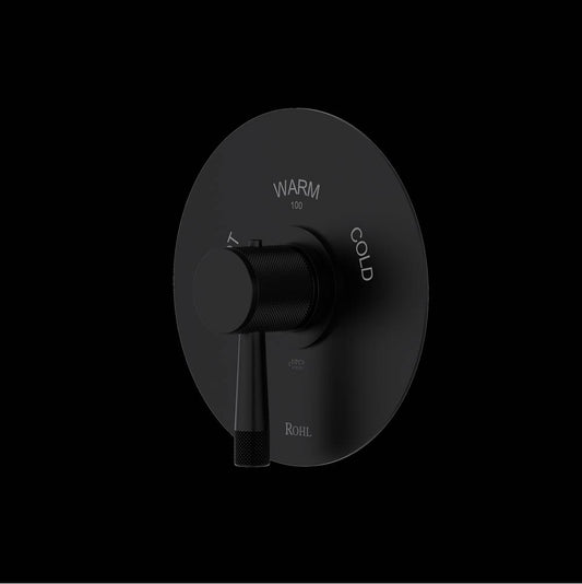 ROHL TAM13W1LMMB Amahle 3/4" Thermostatic Trim Without Volume Control In Matte Black
